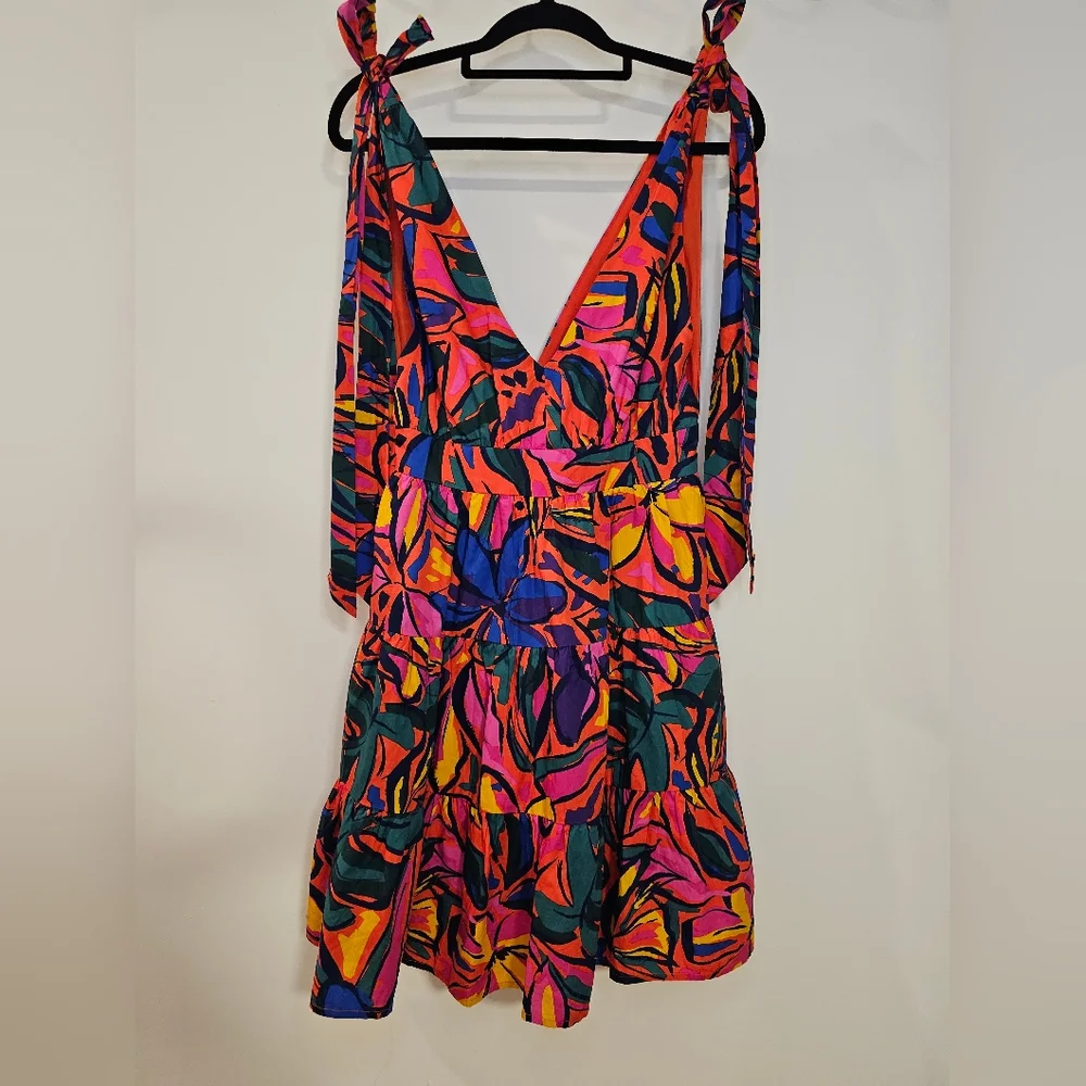 SUGARLIPS | Talullah Tie Strap Tiered Mini Dress - Picture 7 of 7